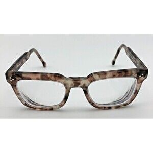 LA Eyeworks VINCENT 738 52mm Brown Poodle Pattern Frames Only Japan